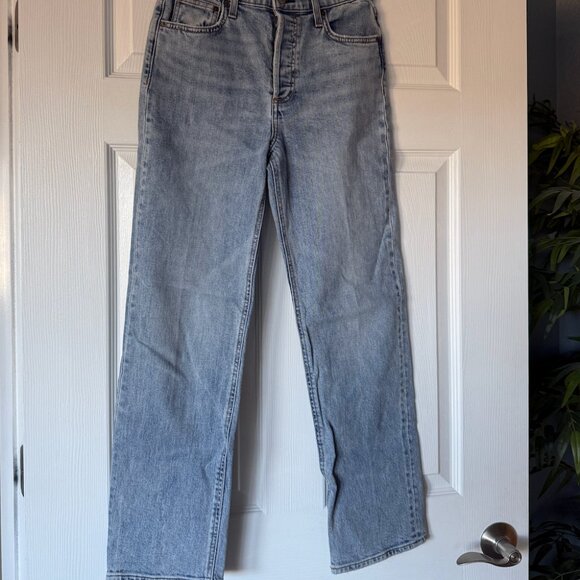 Aritzia Denim Forum The Arlo Hi-rise Straight Jean - Picture 8 of 12